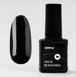 Гель лак Milk Simple 102 (1) Black Vinyl