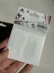 Трафареты для френча овал