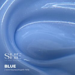 «SHE» GEL CONSTRUCTION TINSEL BLUE(30 ml)