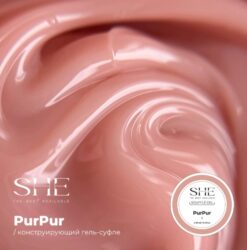 «SHE» SOUFFLE GEL CONSTRUCTION PurPur (15 ml)