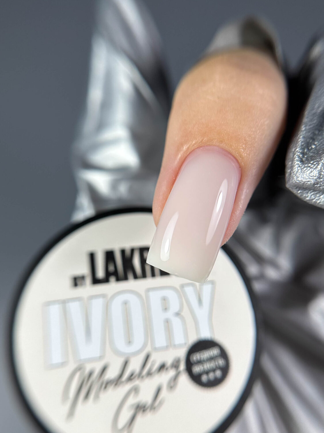 Гель Lakres Modeling Ivory  5 мл