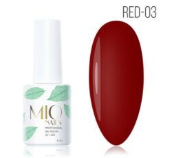 Mio Гель-лак RED-03. Коллекция RED № 03