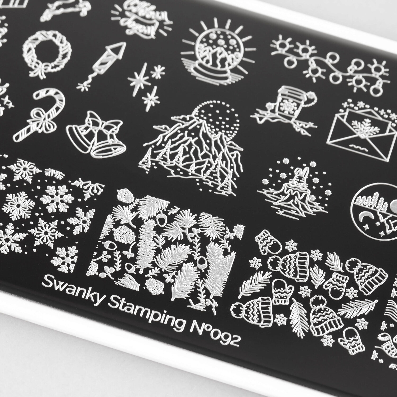 Пластина Swanky Stamping 092