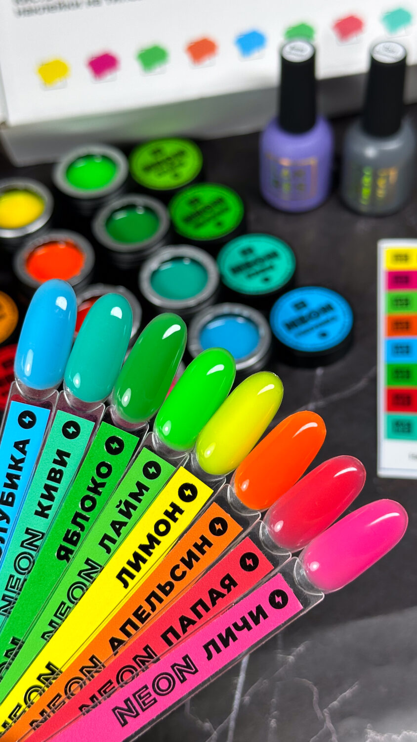 Гель Neon Lakres Киви, 15 гр