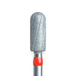 Фреза алмазная цилиндр батон 141042 красная  КМИЗ 118784