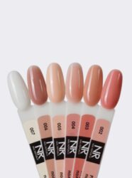 Nail Republic-006 Skin гель-лак камуфлирующий, Коричнево-бежевый полупрозрачный 10 мл