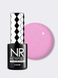 Nail Republic-041 Lilac гель-лак, Мерцающий клубничный крем 10 мл