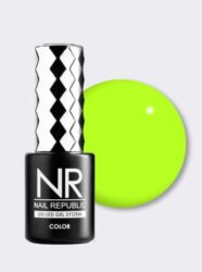 Nail Republic-152 Neon гель-лак, Неон желтый 10 мл