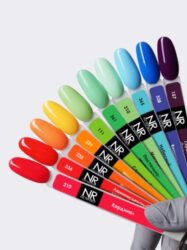 Nail Republic-157 Sun kissed гель-лак, Глубокий фиолетово-черный 10 мл