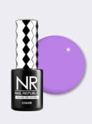 Nail Republic-161 Lilac гель-лак, Гелиотроповый 10 мл