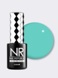 Nail Republic-312 Beach vibes гель-лак, Лазурно-голубой 10 мл