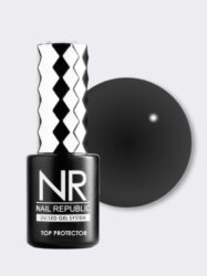 Nail Republic COLOR Топ PROTECTOR 30 Black без UV фильтра 10 мл