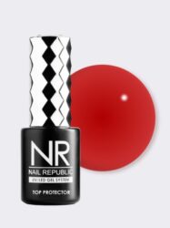 Nail Republic COLOR Топ PROTECTOR 31 Red без UV фильтра 10 мл