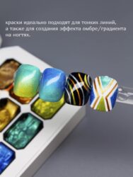 Палетка для Дизайна ногтей с гель- красками Lakres & Alexandrovna_Nailartist Star