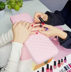 Подставка для рук Lux розовая