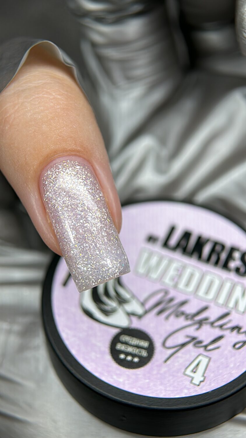 Гель Lakres Modeling Gel Wedding 4, 15 мл