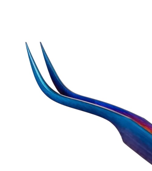 Пинцет для наращивания ресниц Lovely, серия Aeris, тип Изогнутый