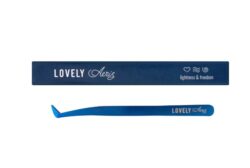 Пинцет для наращивания ресниц Lovely, серия Aeris, тип Круглый сапожок