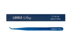 Пинцет для наращивания ресниц Lovely, серия Aeris, тип L 7 мм