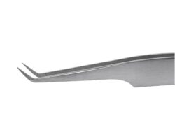 Пинцет профессиональный для наращивания ресниц LASHY, серия STELLAR NFL, тип L 7 мм