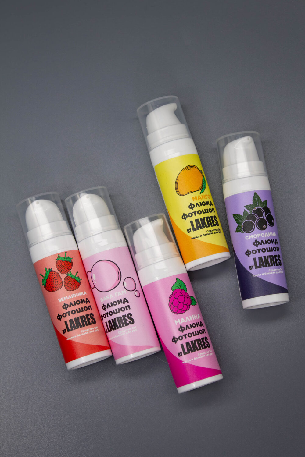 Флюид МИНИ Lakres красный апельсин 15 мл