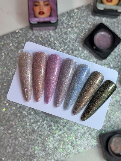 Гель для наращивания ENIGMANIC LUREX GEL 07 15g.