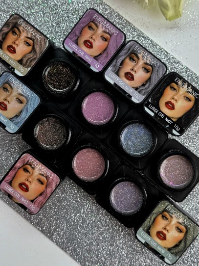 Гель для наращивания ENIGMANIC LUREX GEL 07 15g.