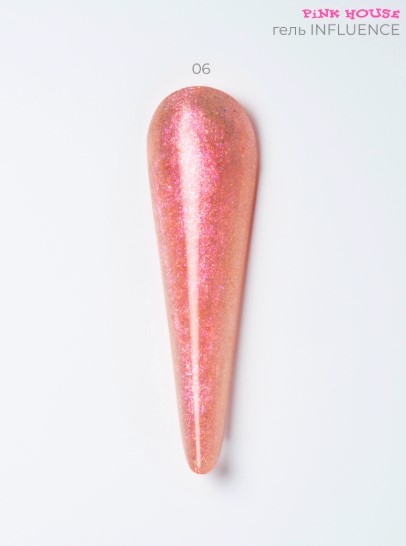 Гель influence 06 15 мл Pink House