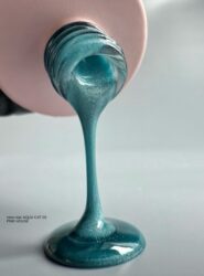 Гель лак 02 aqua cat Pink House