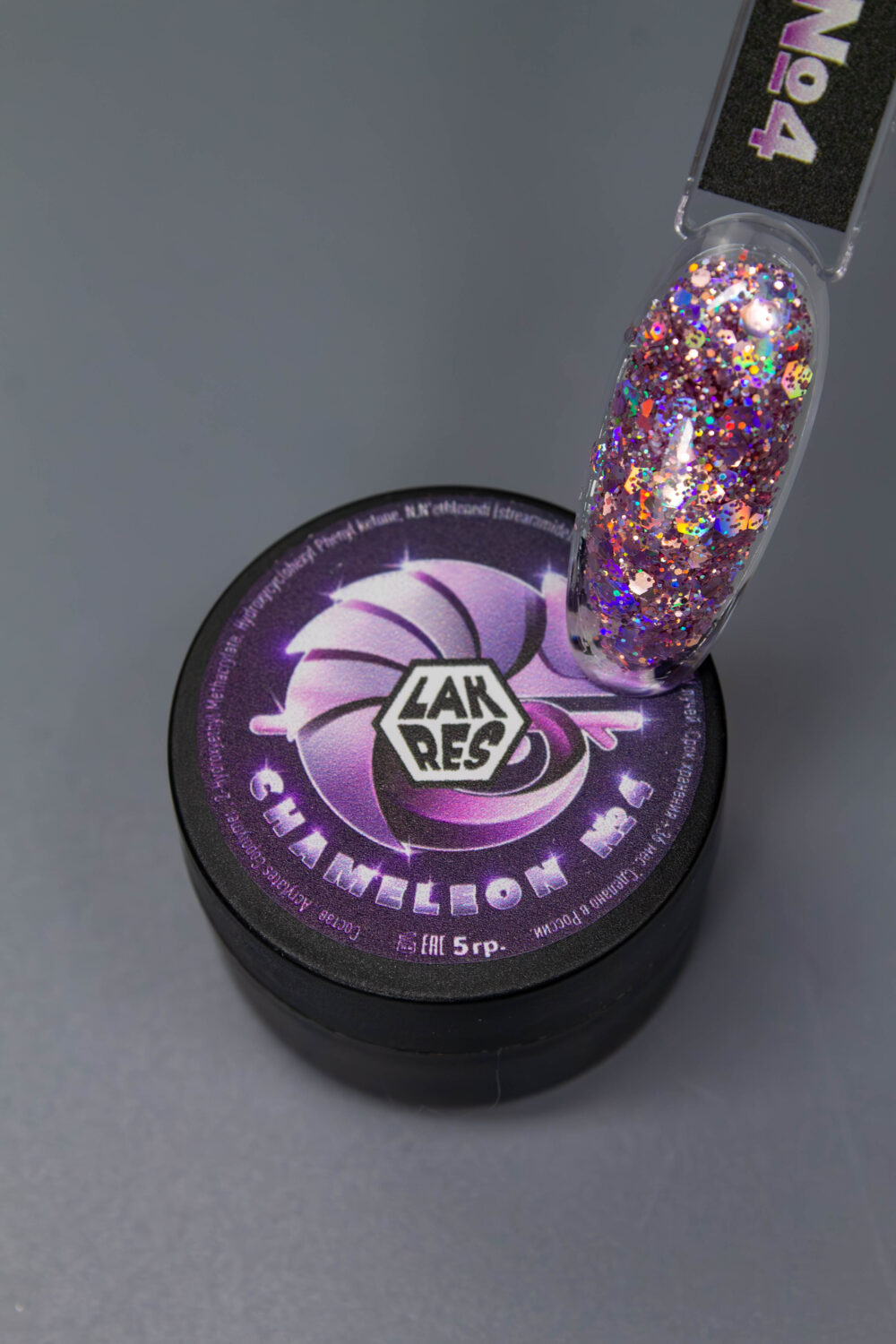 Гель-лак Lakres Chameleon № 4, 5 гр