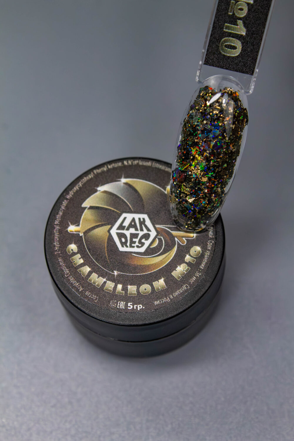 Гель-лак Lakres Chameleon № 10, 5 гр
