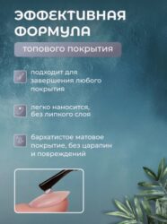 Strong Gel MATTE — топ МАТОВЫЙ (20 мл)