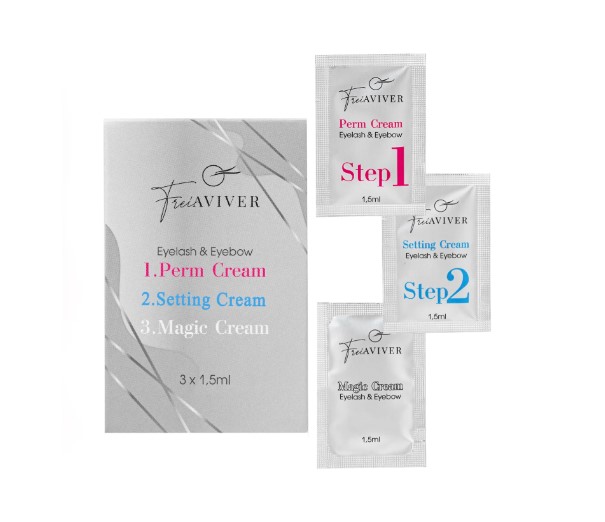 FreiAVIVER Набор составов для ламинирования ресниц и бровей (2*15ml)