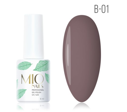 Гель-лак Mio B-01 Теплый кашемир, 8 мл