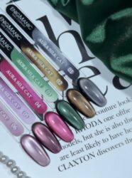 Гель-лак с эффектом кошачий глаз ENIGMANIC AURA silk cat 10 мл. #04