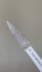 Nail Republic Flash 04 гель-лак светоотражающий, Серебро (10 мл)