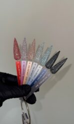 Nail Republic Flash 04 гель-лак светоотражающий, Серебро (10 мл)