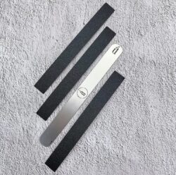 ATIS Сменный файл-кейс для основы L 18/165 мм и 18/155 мм, 30 штук, 240 грит, Gray 00330/240