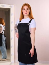 Фартук черный 002
