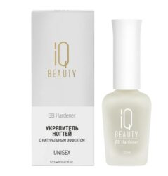 IQ BEAUTY Средство для ногтей/ Укрепитель BB Hardener/ с натуральным эффектом, тонирующий/ Soft pink, 12.5 мл
