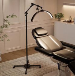 Лампа Луна полукруглая светодиодная бестеневая LED Moon черная