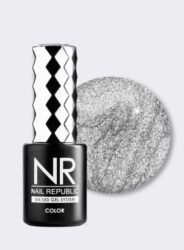 Nail Republic-419 Diamonds гель-лак, Зеркальное серебро (10 мл)