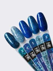 Nail Republic-465 Frozen гель-лак, Мерцающий лазурно-синий (10 мл)