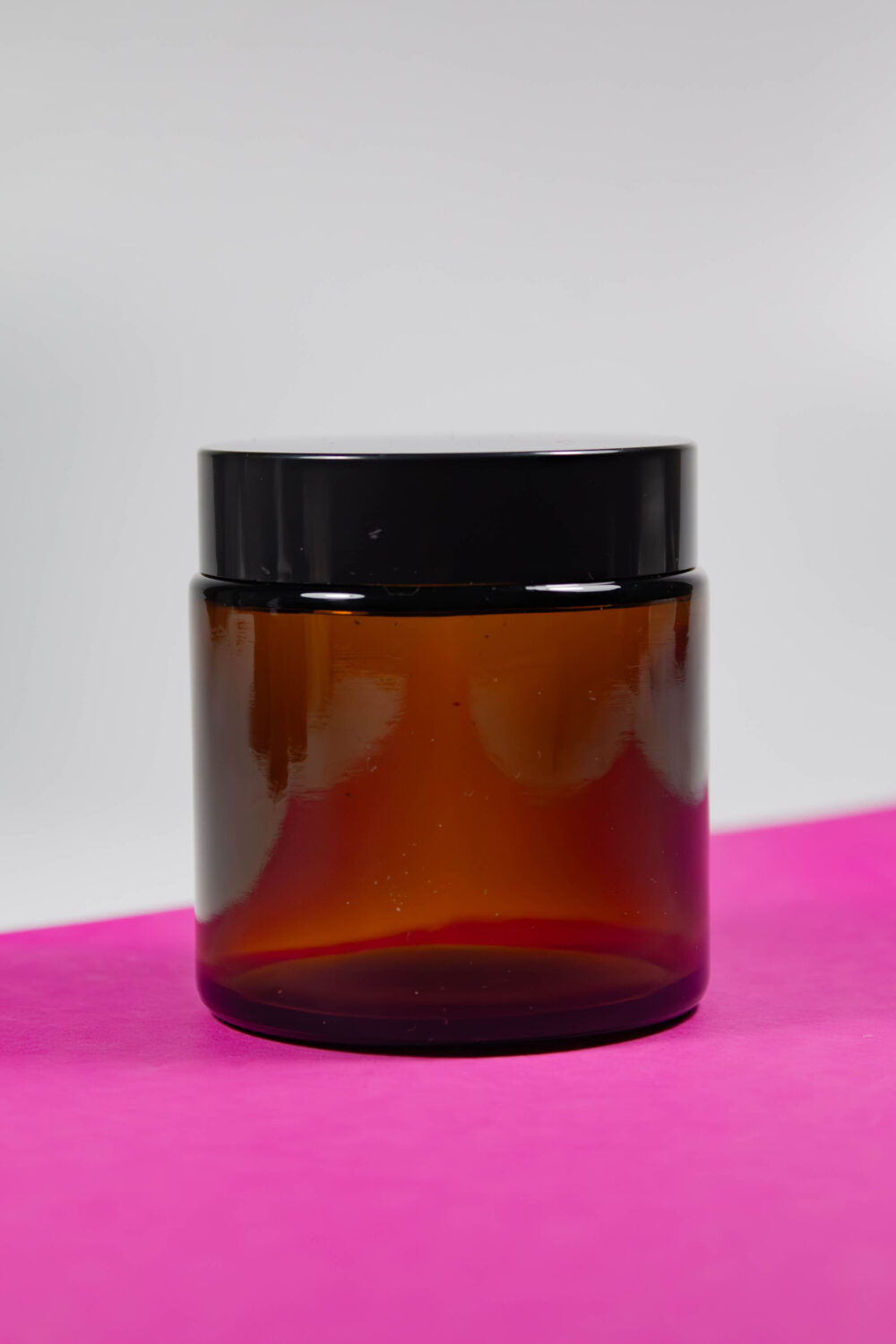 Банка темное стекло 100 гр для косметики