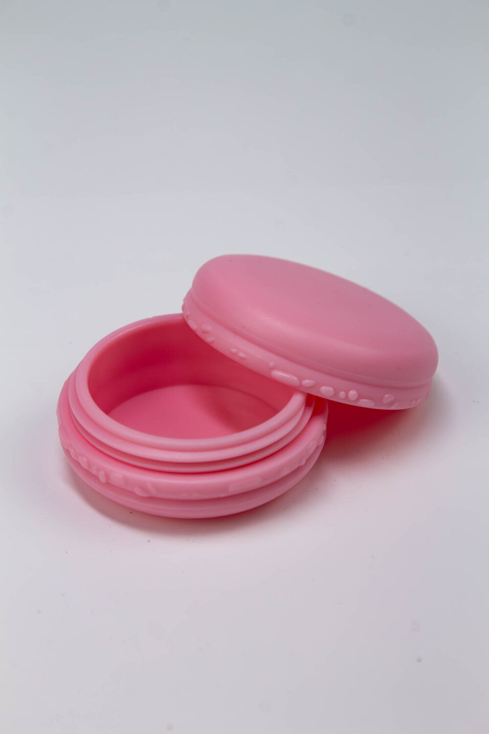 Баночка кекс розовый (макарунс)