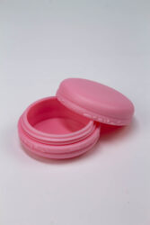 Баночка кекс розовый (макарунс)