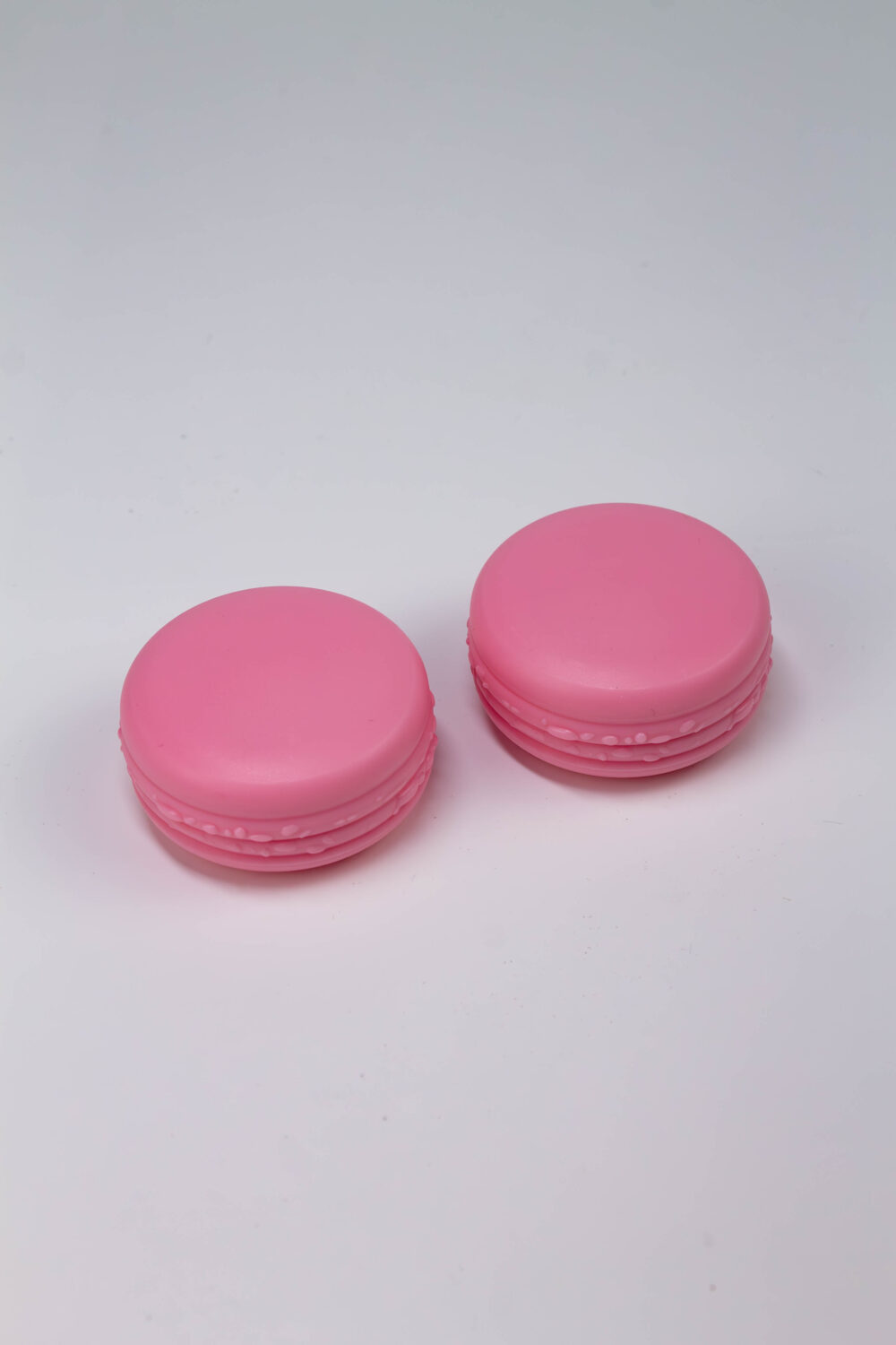 Баночка кекс розовый (макарунс)