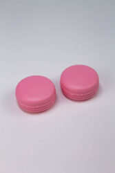 Баночка кекс розовый (макарунс)
