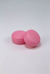 Баночка кекс розовый (макарунс)