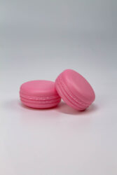 Баночка кекс розовый (макарунс)